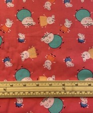 Fat Quarter Peppa Pig And