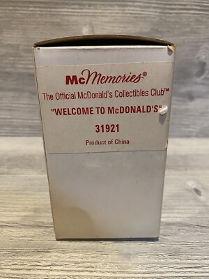 McMemories 1997 Collectibles Club Welcome To McDonald's Van w