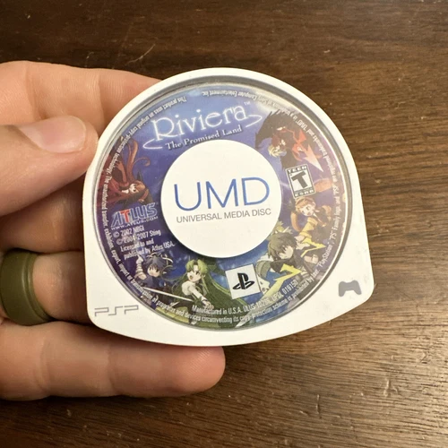 Riviera: The Promised Land (Sony PlayStation PSP, 2007) Disc Tested - Authentic