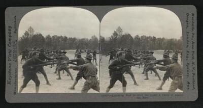 Learning how to give the Huns a taste of American steel c1900 Old Photo