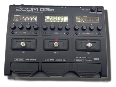 ZOOM G3n Multi-Effects Processor Pedal 3467 Tested & Works