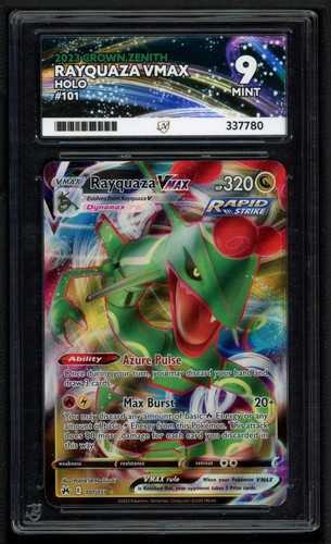 Rayquaza VMAX graded ACE 9 for sale on eBay