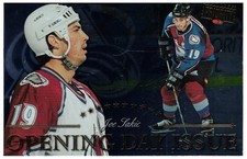 1997 - 98  DONRUSS PRIORITY  POSTCARDS OPENING DAY 1 OF 1000 #15 JOE SAKIC