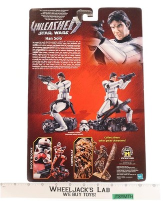 Han Solo Stormtrooper Star Wars Unleashed 2005 Hasbro 7