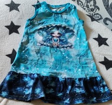Anjas Nähschätze Mädchen Kleid Gr. 116 bla...