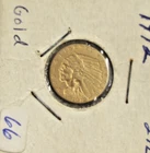 1912 US 2 1/2 Indian Gold Piece XF (Cleaned)