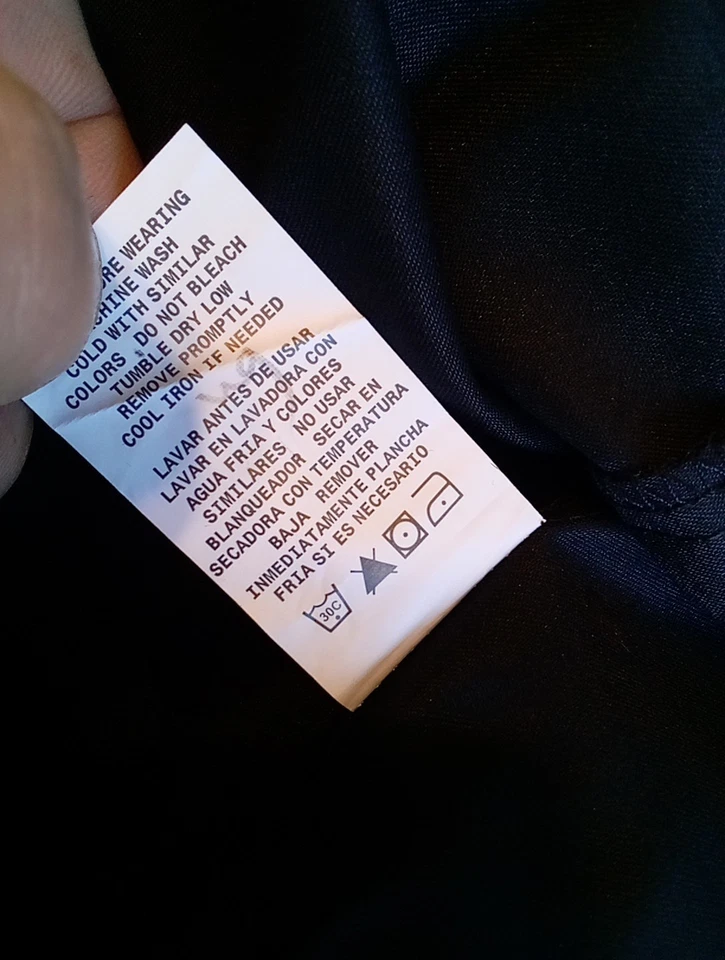 Lote 3 NUEVOS Pantalones Exfoliantes Marca Vital Threads Ropa de Trabajo Negros - XL Foto 4 de 4