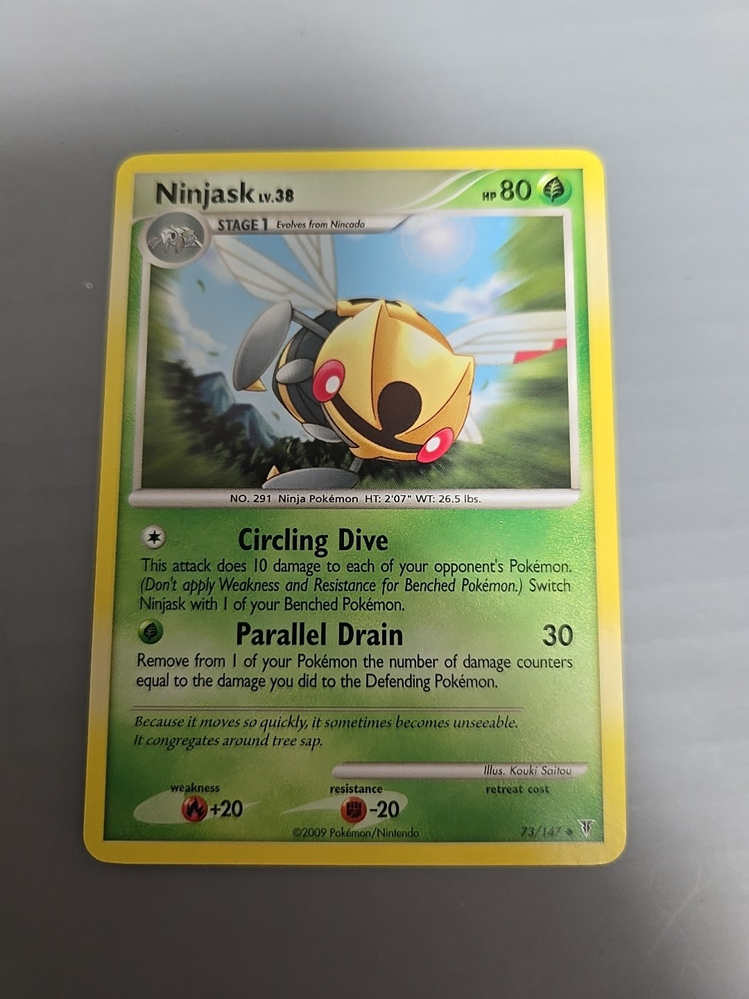 Ninjask 73/147 Supreme Victors Regular Lp