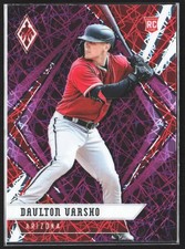 2021 Panini Chronicles #11 Daulton Varsho Phoenix Purple Velocity