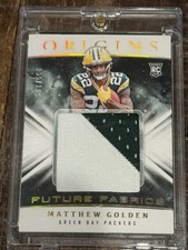 2025 Panini Origins #FF9 Matthew Golden Future Fabrics #/199