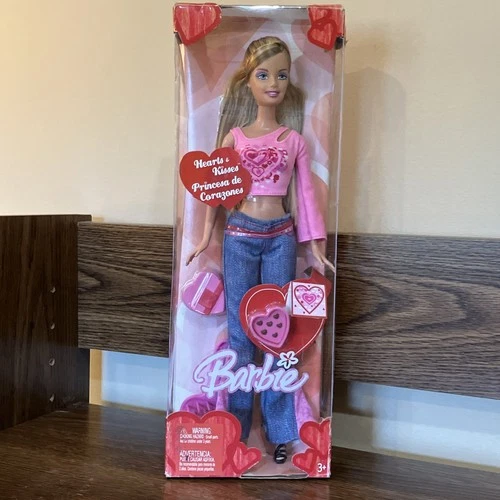 Barbie Hearts & Kisses Doll - Mattel #C4479 (2004) Valentine’s Day-box damaged 