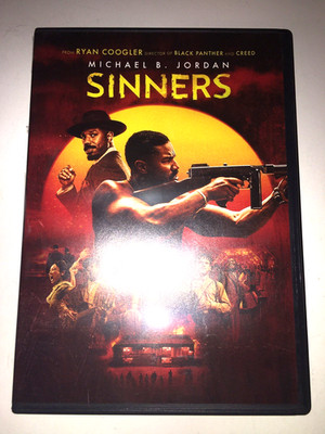 Michael B. Jordan SINNERS DVD very nice