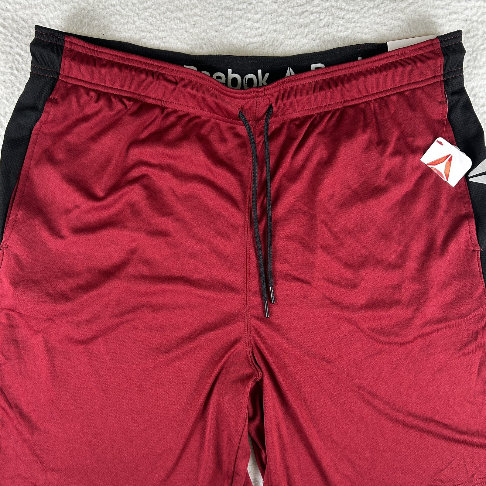 Reebok Training Shorts Mens 2XL Athletic Slim 9" Lightweight Knit Gym Workout thumbnail 2