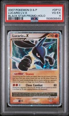 Lucario LV.X DP12 Diamond and Pearl Holo for sale online | eBay
