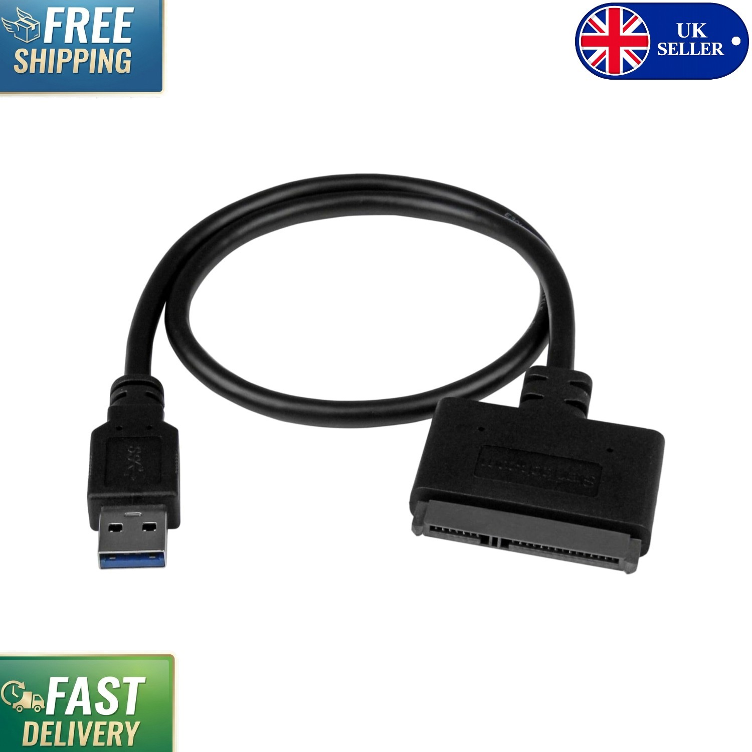 Lightweight USB 3.1 SATA to 2.5"" HDD Converter with UASP - Fast Data Transfer