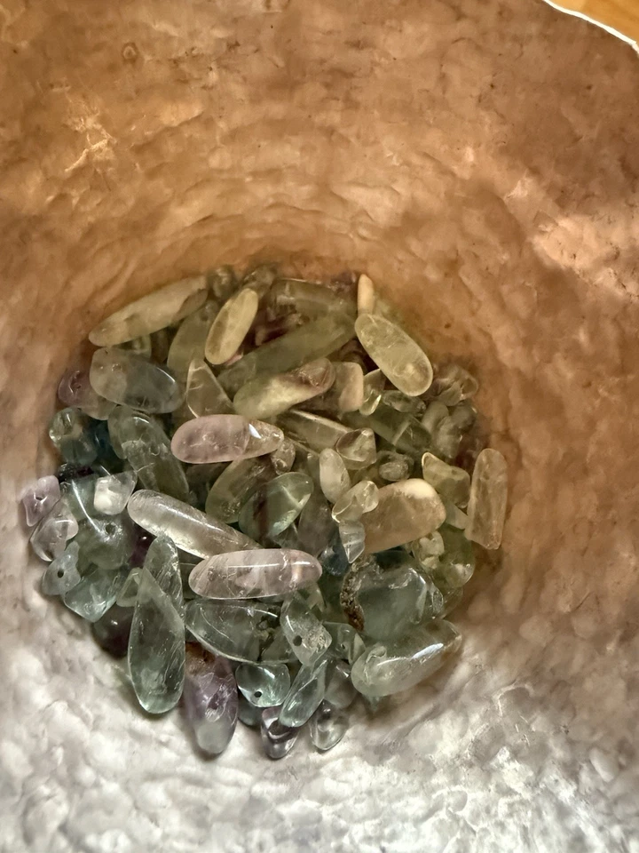 Job Lot Fluorite Gemstone Beads, Jewellery Making, Semi Precious Stones - Image 4 of 4