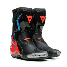 Dainese Torque 3 Out Motorradstiefel (Schwarz/Neonrot/Blau) Gr: 44