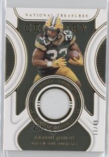 2021 Panini National Treasures Century Materials Gold 11/49 Aaron Jones b8h