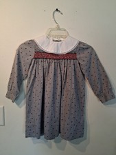 Polly Flinders Girls Dress Size 5 Lady Bugs Immaculate