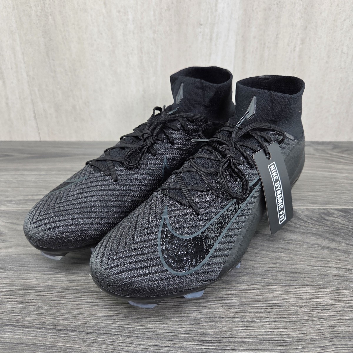 Nike Zoom Superfly 10 Elite FG Size 9.5 Mens Black Deep Jungle