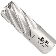 Annular Cutter, 3/4" Cutting Diameter x 1" Depth of Cut for Magnetic Drill Pr...