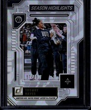 2025 Donruss WNBA Season Highlights Tiffany Hayes #12 /99 | Las Vegas Aces