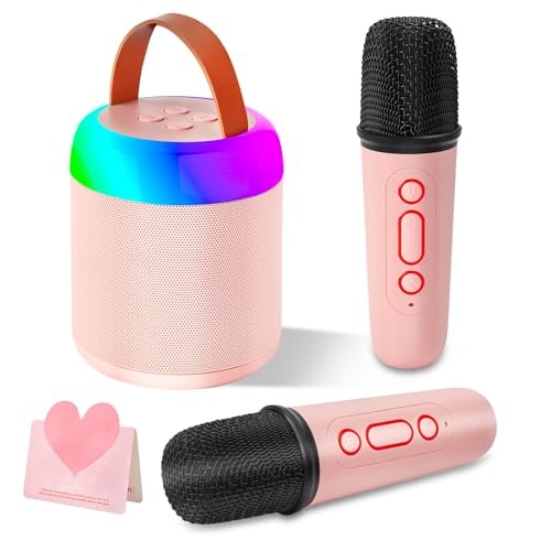 Micro karaoké enfant, le cadeau fille 3-12 ans idéal pour Noël