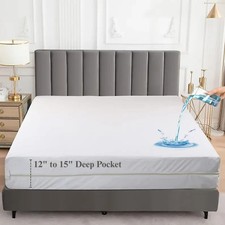Zippered Mattress Encasement Bed Bug Proof Waterproof Mattress Cover Protector