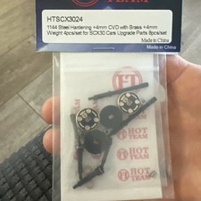 axial scx30 performance upgrade 4mm wide axles CVD  5gm wheel weights  nuts