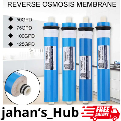 Membrane Osmose Umkehr 75 GPD Wasserfilter Umkehrosmose Wasser Neu DE