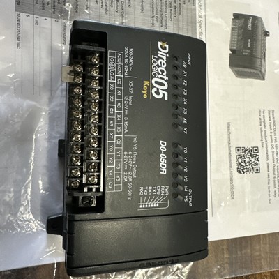 Automation Direct D0-05DR PLC Processor Direct Logic 05 Koyo Control Module CPU