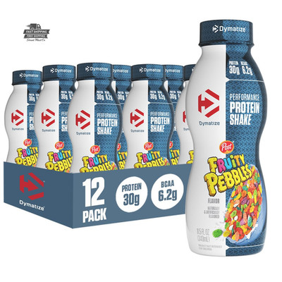 Dymatize Fruity Pebbles Protein Shake 11.5oz 12 Pack