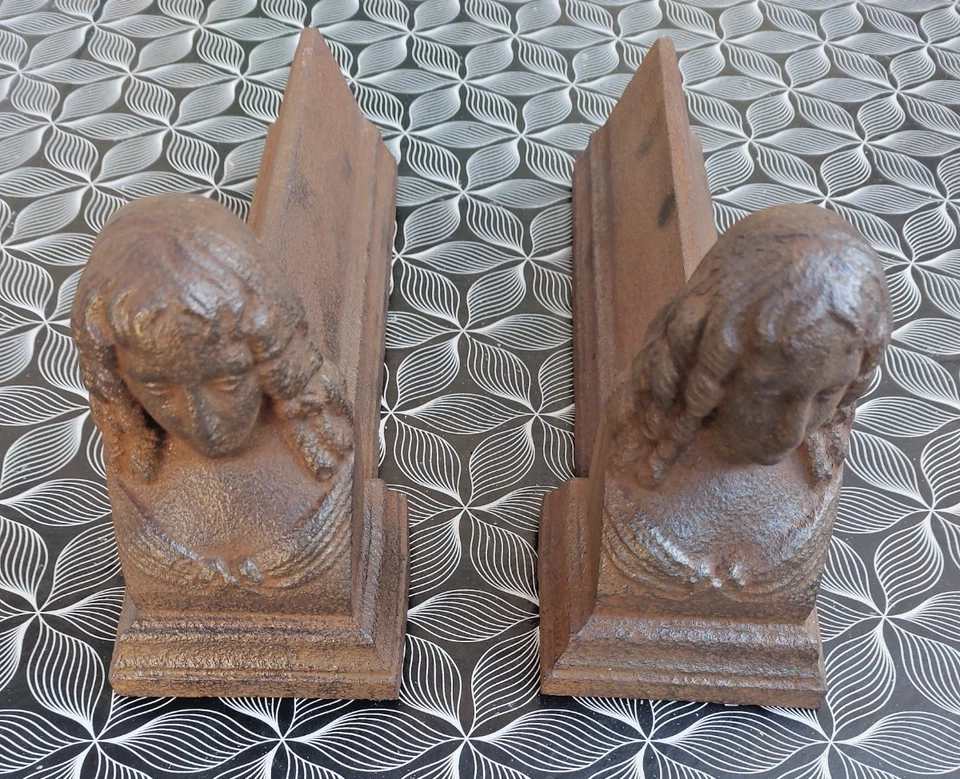 PAIRE DE CHENETS DE CHEMINÉE ANCIENS - Photo 2/2