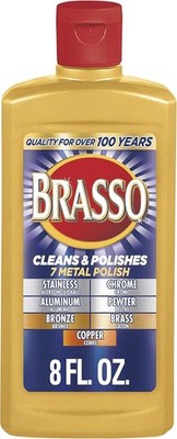 Brasso Multi-Purpose Metal Polish 8 oz