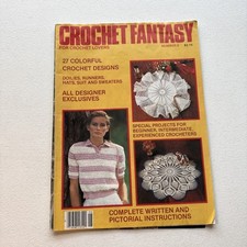 Crochet Fantasy For Crochet Lovers Magazine Number 6, April 1983