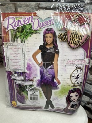 EVER AFTER HIGH RABENKÖNIGIN KINDERKOSTÜM FANCY KLEID X-LARGE ALTER 10-12 JAHRE