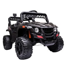 12V Electric Kids Ride On Truck Toy Remote LED Music Spring Suspension