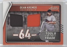 2022 Panini Absolute Tools of the Trade 2 Swatch Retail 99/99 Dean Kremer s1i