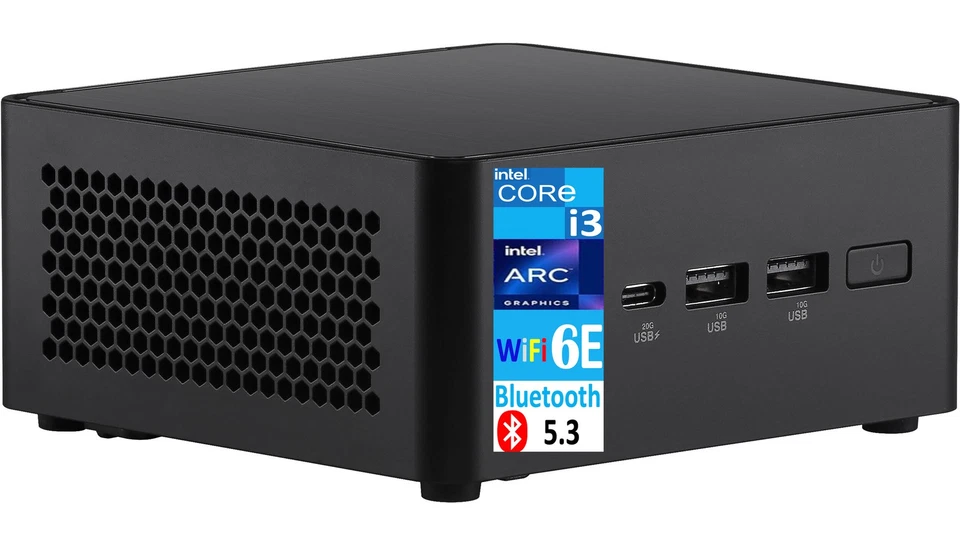 ASUS NUC 14 Pro Desktop Intel Core 3 100U 1.20GHz 16GB DDR5 512GB SSD W11P