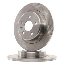 Image of Delphi Rear Coated Brake Disc Set for Vauxhall Astra Mk7 K Hatchback B16 BG4760C