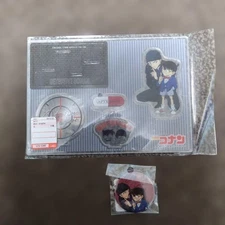 Detective Conan Acrylic Stand Can Badge Set