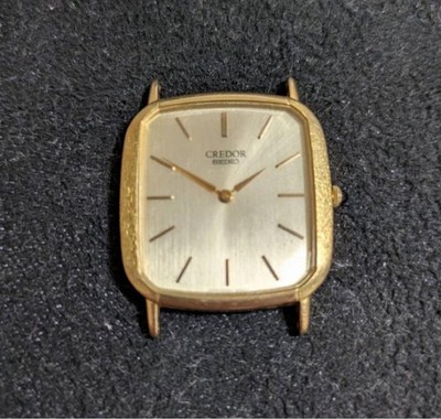 Seiko Credor Solid Gold K18 6020-5710, Working Condition | eBay