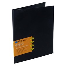 Art Profolio Expo Presentation/Display Book, 12 Sleeves, 9 X 12 inches, Black...
