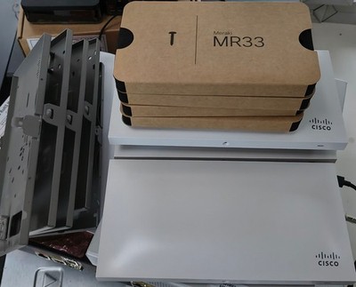 Cisco Meraki MR33 Wireless Accesspoint /w Wallmount unclaimed