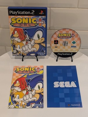 SONIC MEGA COLLECTION PLUS + Sony PlayStation 2 PS2 PAL UK komplett mit Handbuch