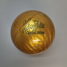 Brunswick Kingpin Gold SE Bowling Ball 16 lbs  BRAND NEW IN BOX!  #121