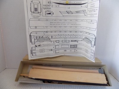 80FT. PULLMAN (12 SECTION) CAR FOR;UNDECORATED BY; WALTHERS PO  NIB KIT