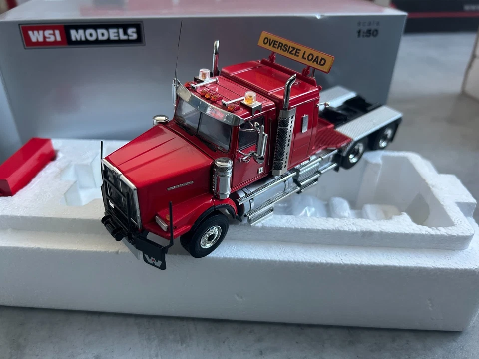 WSI 1:50 Western Star 4964SX-1 red / red - Image 3 of 3