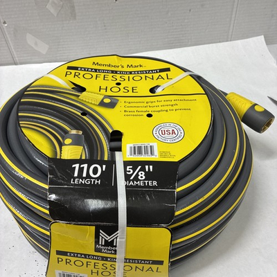 #ad Member#x27;s Mark Professional Kink Resistant Extra Long Garden Hose 110#x27; $47.16