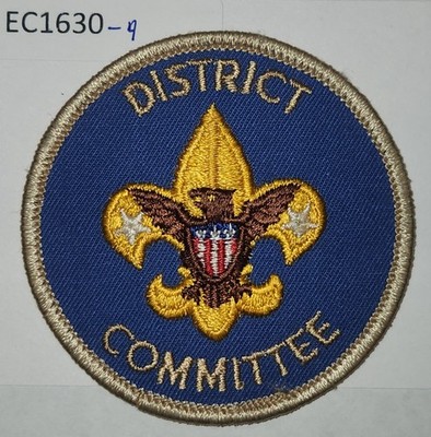 Boy Scout Position Patch District Committee